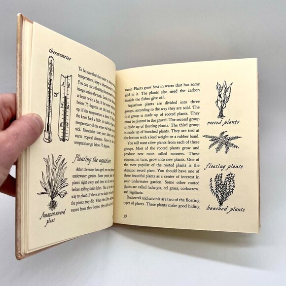 1975 Aquariums Early Craft Book By Phil Steinberg Kids Fish Tank Guide - Picture 6 of 9